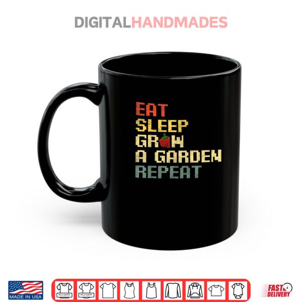 Mug Funny Game Eat Sleep Grow A Garden Repeat Gamer Shirt digitalhandmades