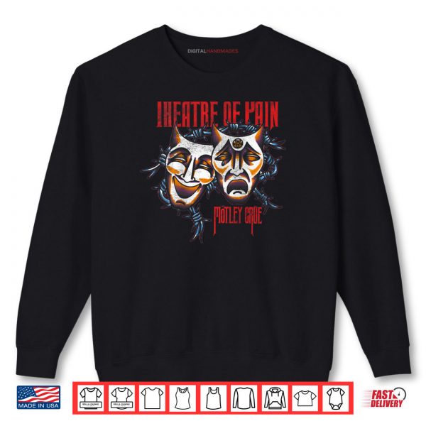 Sweatshirt Motley Crue Theatre Barbed Wire Shirt digitalhandmades