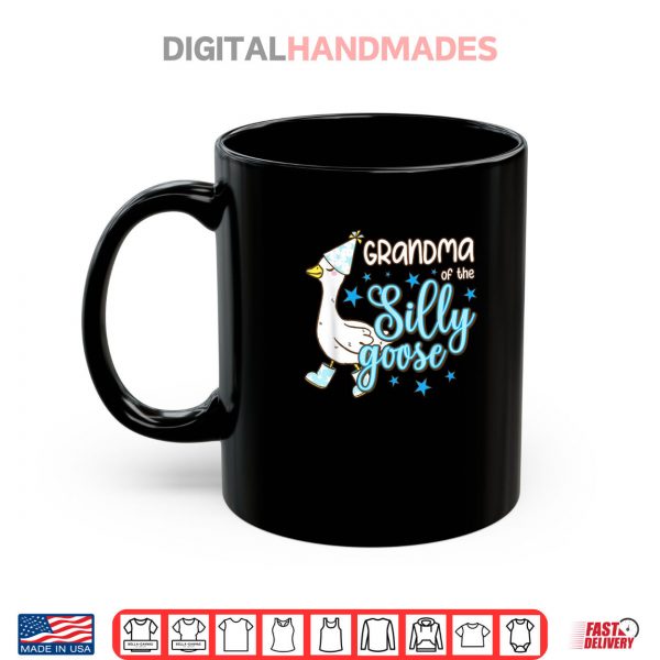 Mug Grandma of the Silly Goose 1st Birthday Family Matching Shirt digitalhandmades.com
