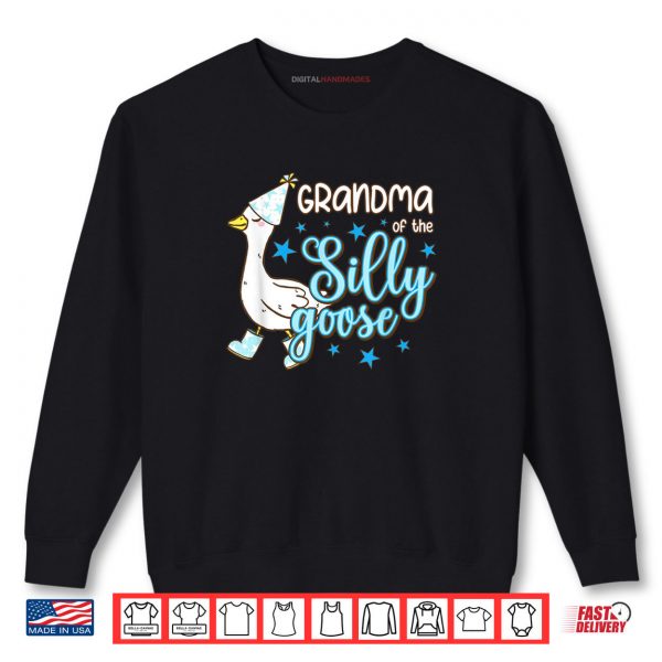 Sweatshirt Grandma of the Silly Goose 1st Birthday Family Matching Shirt digitalhandmades.com
