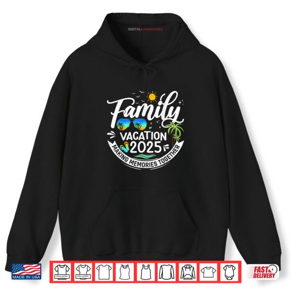 Hoodie Family Vacation 2025 Beach Matching Family Summer Vacation Shirt digitalhandmades.com