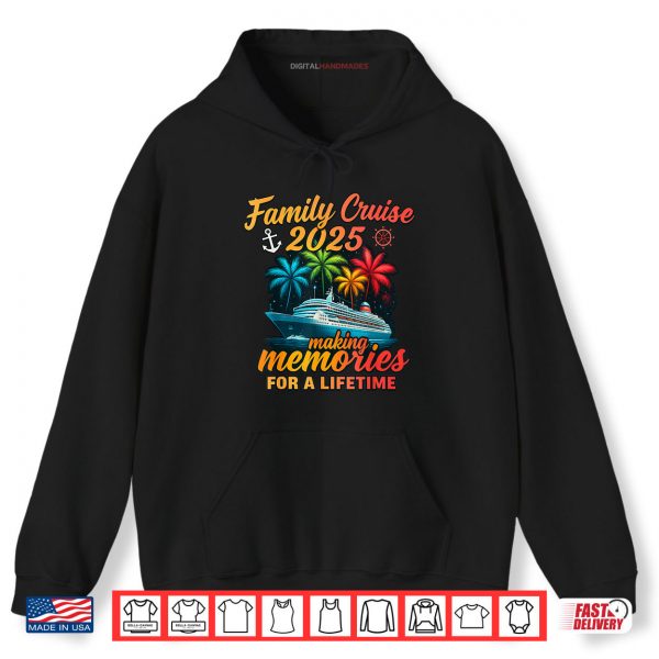 Hoodie Family Cruise 2025 Vacation Trip Family Matching Cruise Shirt digitalhandmades.com