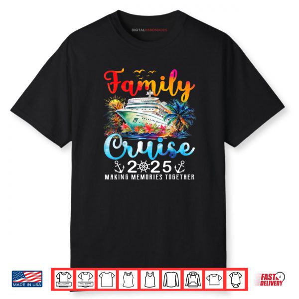 Family Cruise 2025 Vacation Trip Family Matching Cruise Ship Shirt