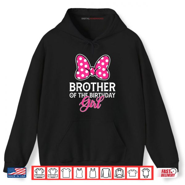 Hoodie Brother Of The Birthday Girl Princess Family Matching Party Shirt digitalhandmades.com