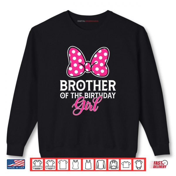 Sweatshirt Brother Of The Birthday Girl Princess Family Matching Party Shirt digitalhandmades.com