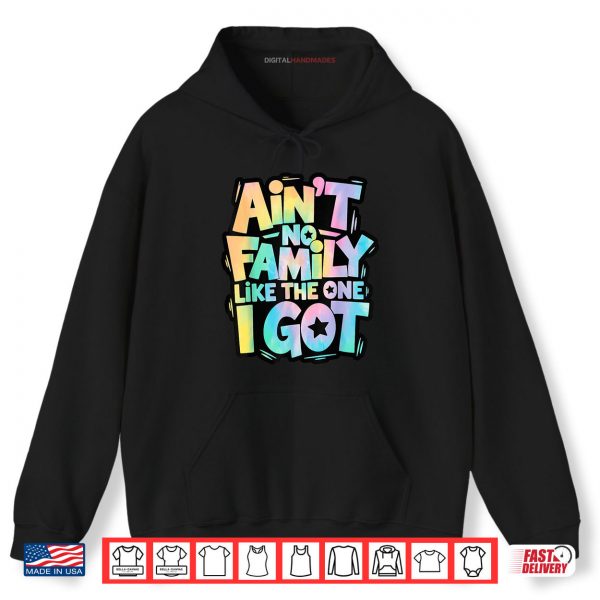 Hoodie Aint No Family Like The One I Got Matching Family Reunion Shirt digitalhandmades.com