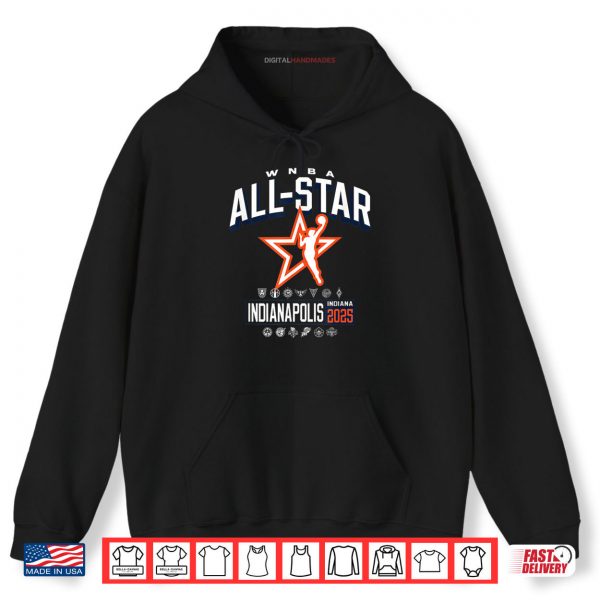 Hoodie WNBA Official Indiana Fever All Star 2025 League Shirt digitalhandmades