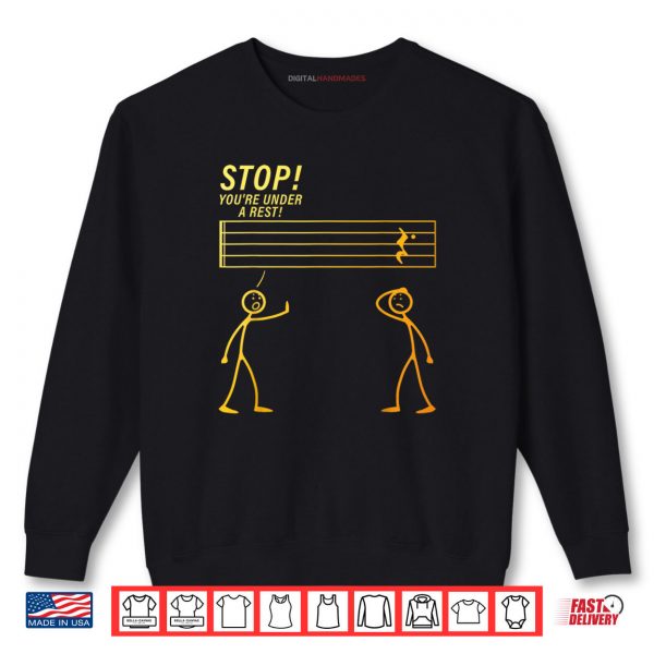 Sweatshirt Funny Music Lover Shirt digitalhandmades