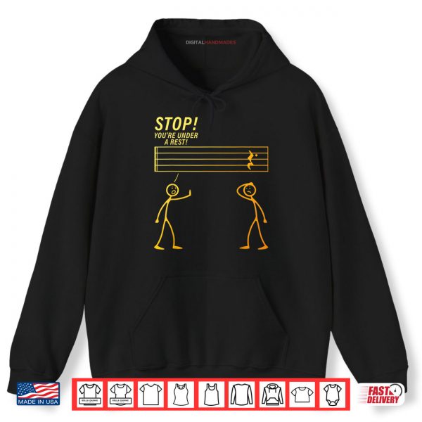 Hoodie Funny Music Lover Shirt digitalhandmades