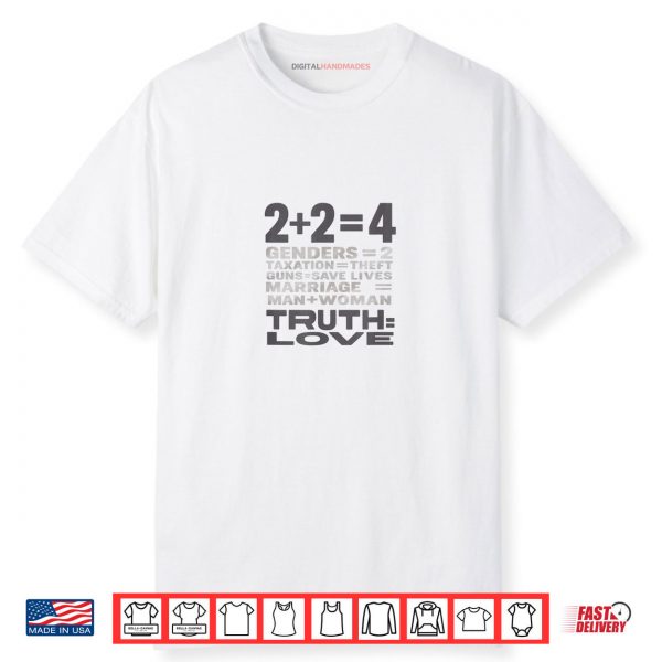 2+2=4 Shirt