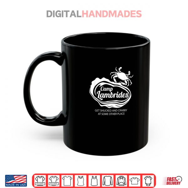 Mug Camp Lambrides White Lettering Shirt