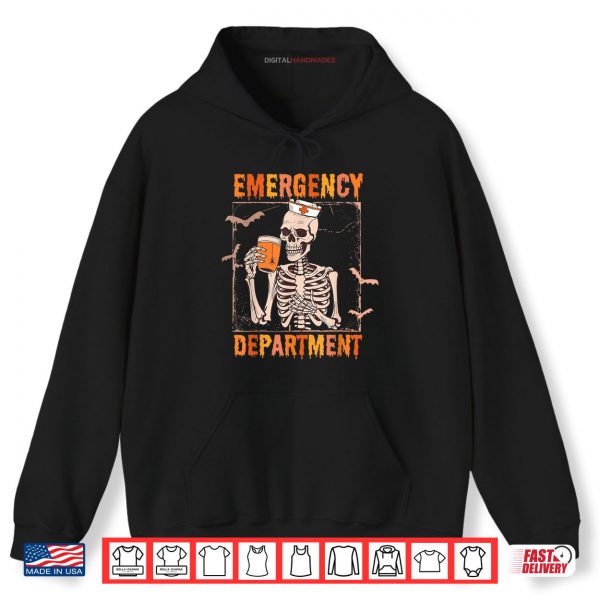 Emergency Department Halloween Nurse Emergency Shirt