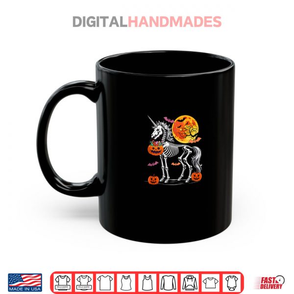Mug Unicorn Skeleton Halloween Moon Carved Pumpkins Basket Shirt digitalhandmades