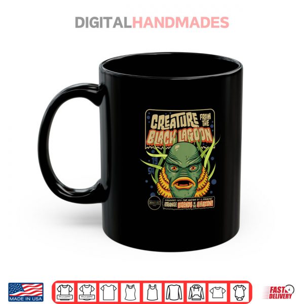 Mug Universal Monsters Creature Retro Halloween Mask Shirt digitalhandmades