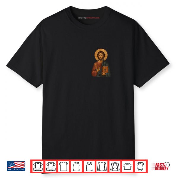 Greek Orthodox Icon Of The Lord Jesus Christ Shirt