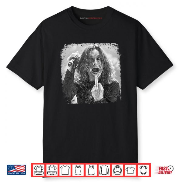 Ozzy Osbourne Middle Finger Shirt