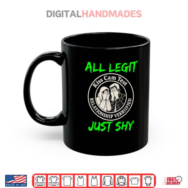 Mug Kiss Cam Test Just Shy Shirt