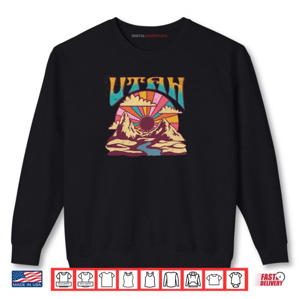 Sweatshirt Utah USA Outdoor Vintage Shirt