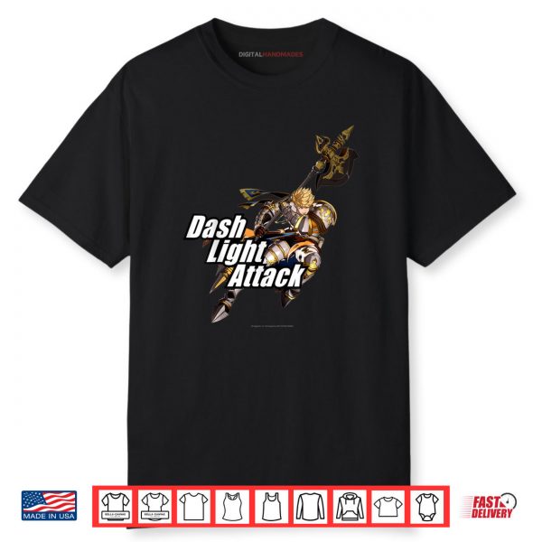 Granblue Fantasy Versus Rising Dash Light Attack Vane Shirt