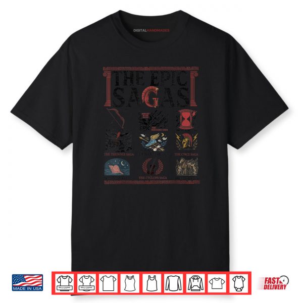 The Epic Sagas Ithaca Saga Musical Thunder Wisdom Odysseus Shirt 1