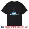 Cute Derpy Tiger and Bird Japanese Art Shirt
