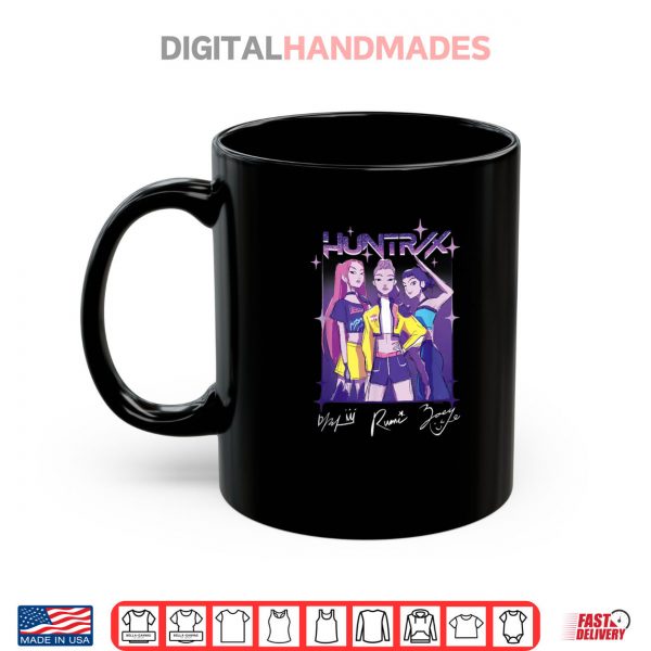 Mug Huntrix Team Drawing KPop Demon Hunters Shirt