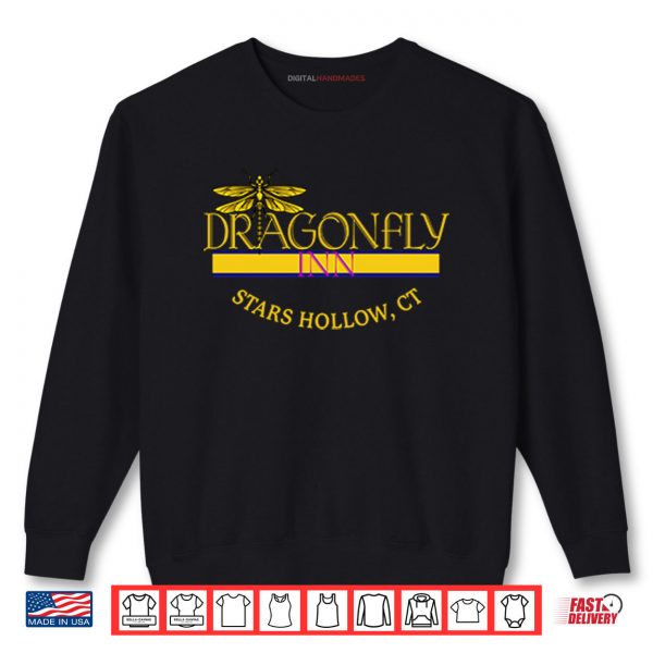 Sweatshirt Dragonfly Inn Stars Hollow CT Shirt