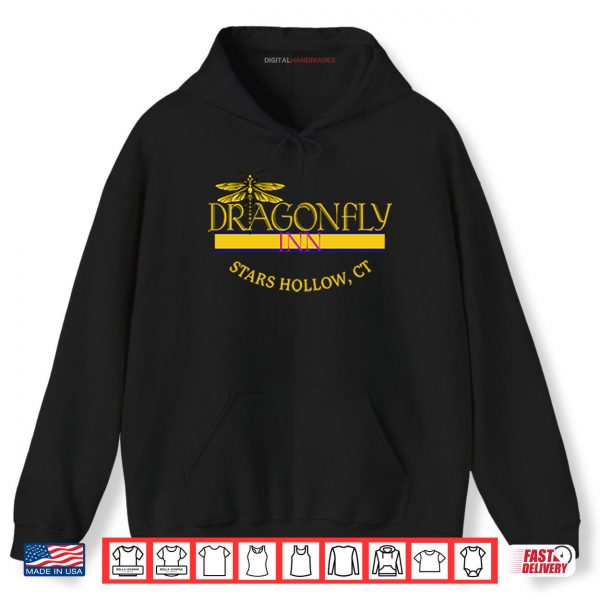 Hoodie Dragonfly Inn Stars Hollow CT Shirt