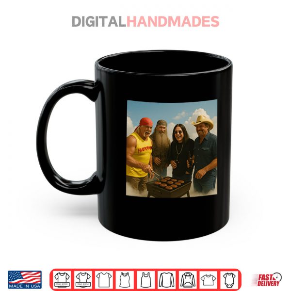 Mug Hulk Hogan Ozzy Osbourne Phil Robertson Toby Keith Shirt
