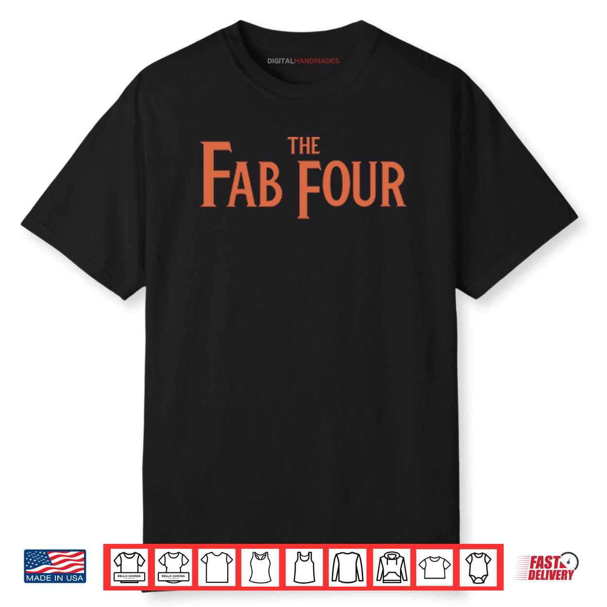 The Fab Four The Beatles Shirt