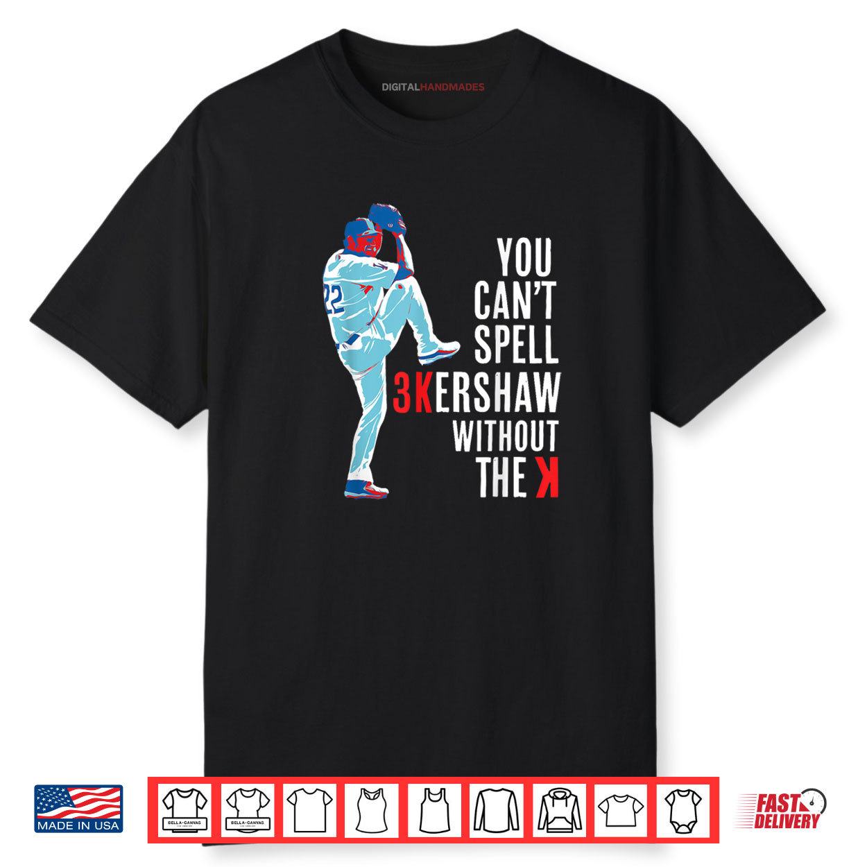 You Can’t Spell Kershaw without the K Kershaw Shirt
