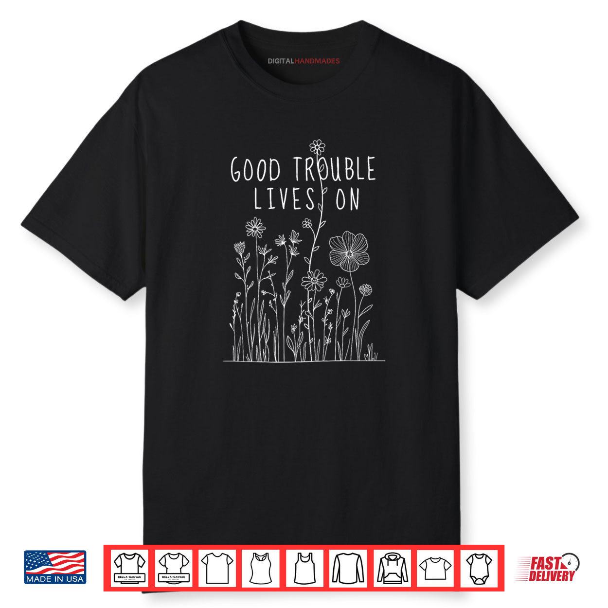 Good Necessary Trouble Subtle Protest Shirt Good Necessary Trouble Subtle Protest Shirt