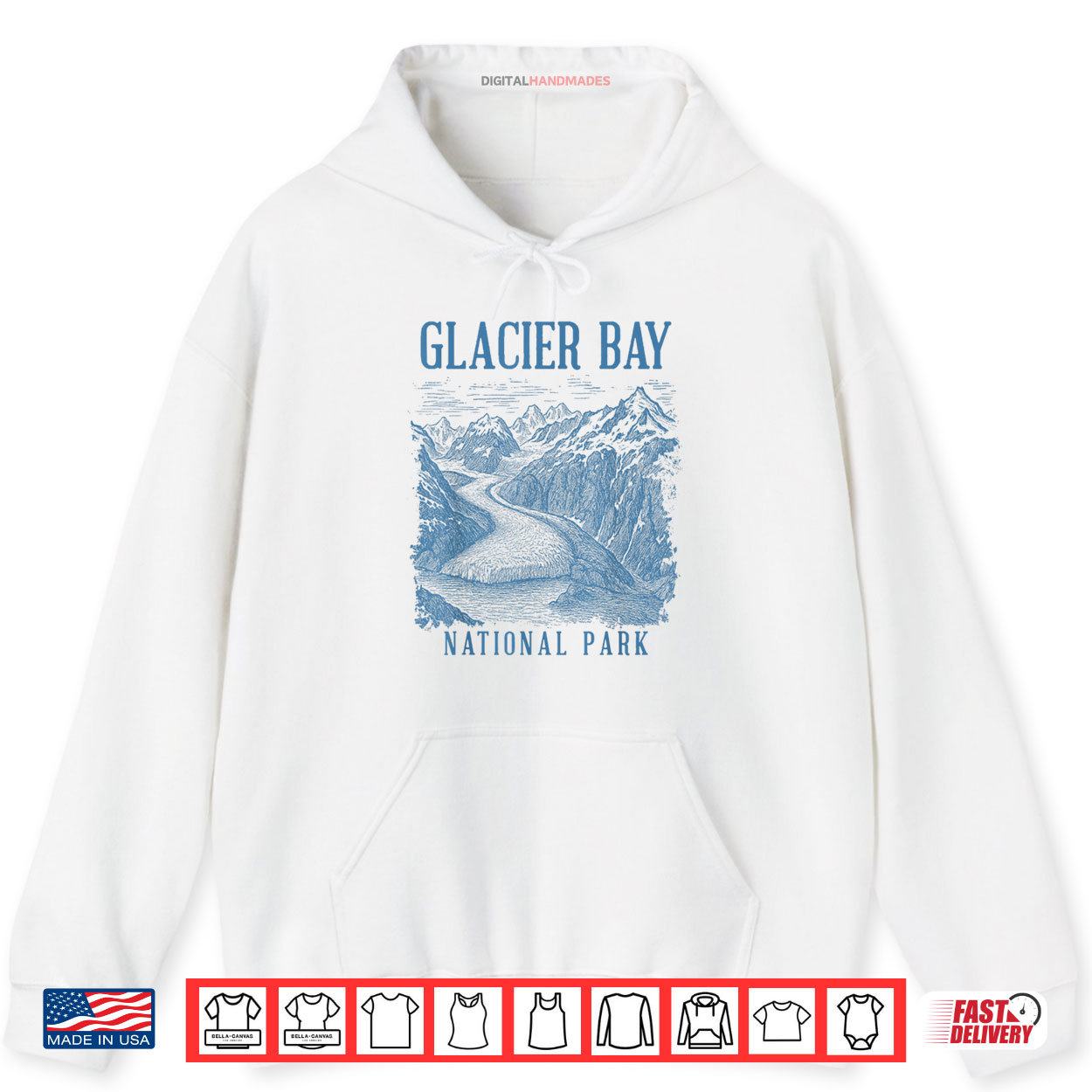 Glacier Bay National Park Alaska Traveling Nature Exploring Shirt 2 Hoodie Glacier Bay National Park Alaska Traveling Nature Exploring Shirt digitalhandmades.com