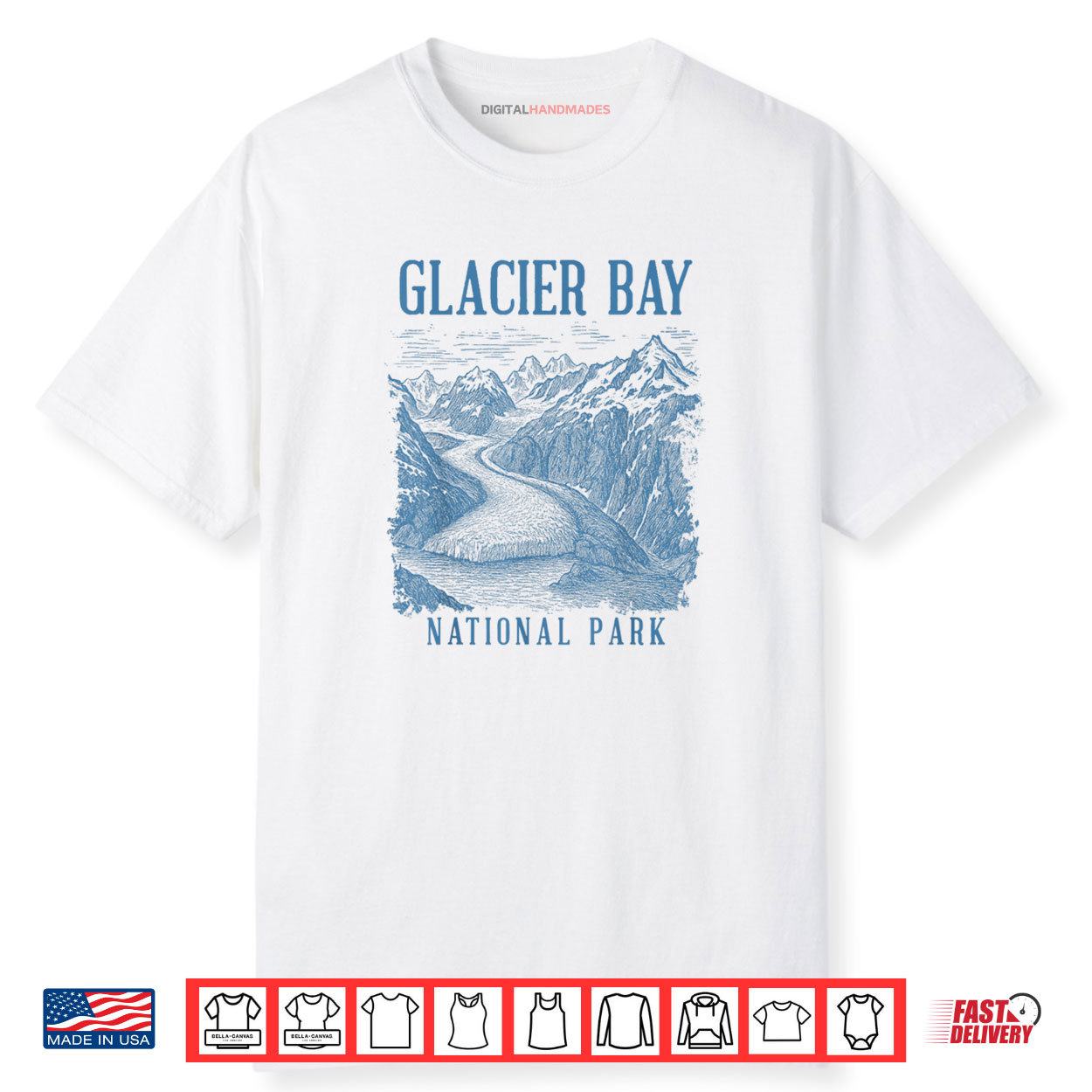 Glacier Bay National Park Alaska Traveling Nature Exploring Shirt
