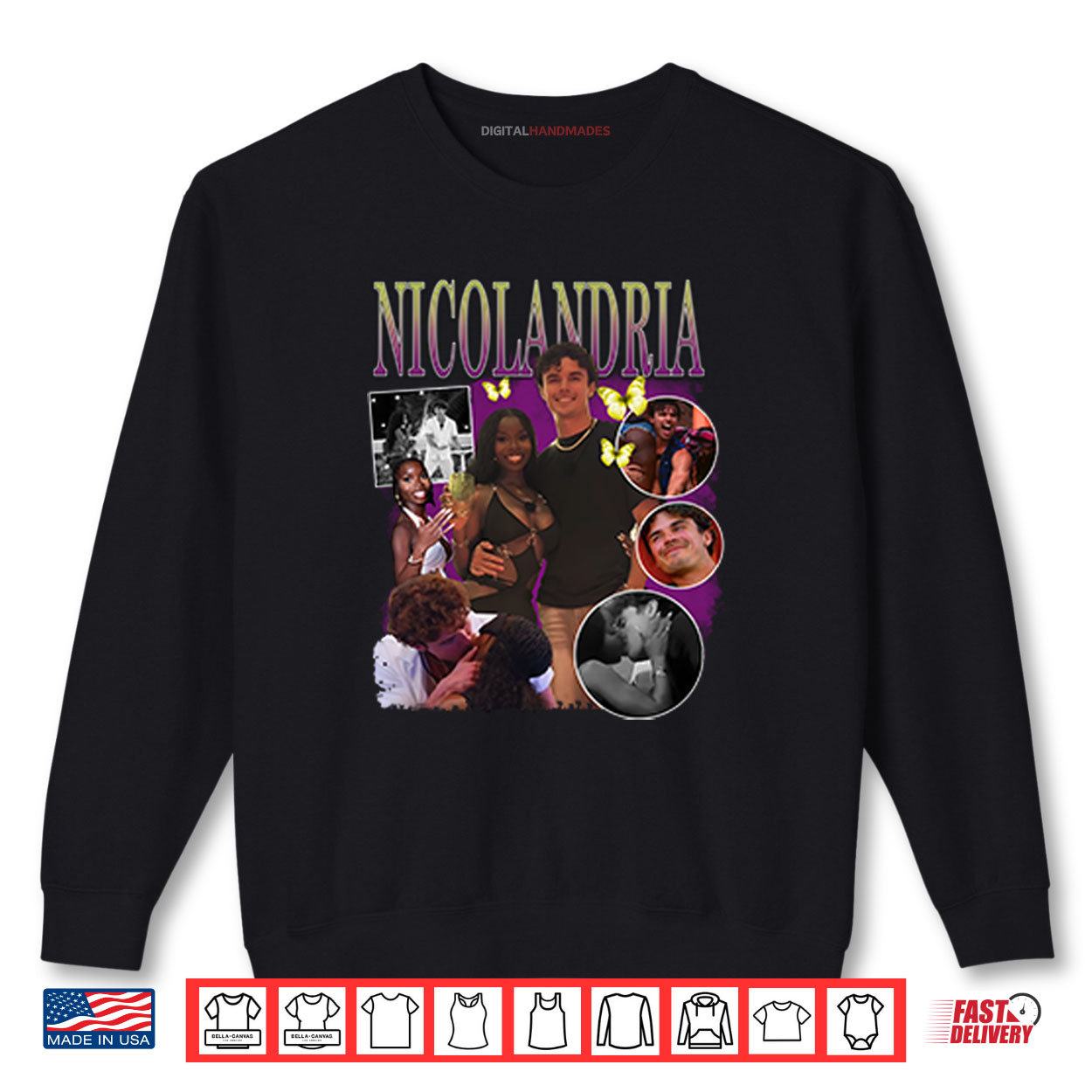 Nicolandria Love Island USA Shirt 1 Sweatshirt Nicolandria Love Island USA Shirt digitalhandmades.com