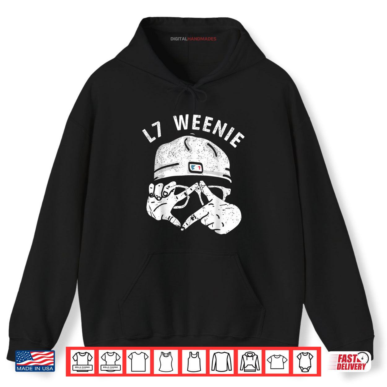 Funny Baseball Softball Season Apparel L7 Weenie Shirt 2 Hoodie Funny Baseball Softball Season Apparel L7 Weenie Shirt digitalhandmades.com