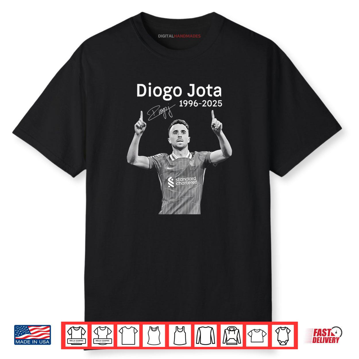 Diego Jota In Memory 1996 2005 Shirt
