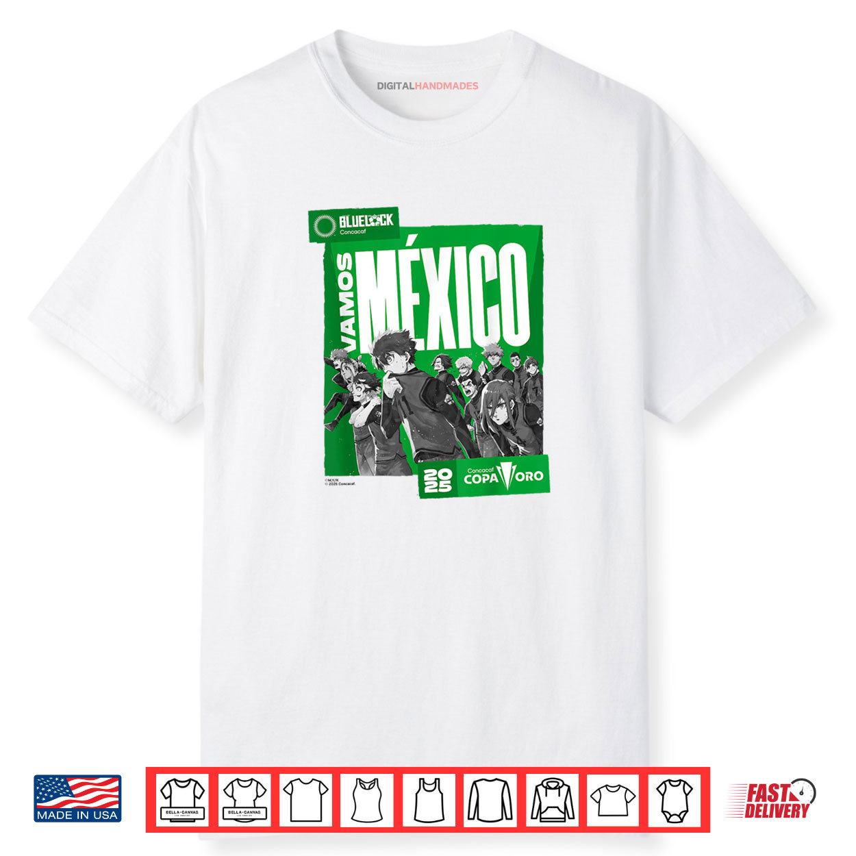 Blue Lock x Concacaf Team Z Gold Cup 2025 Shirt