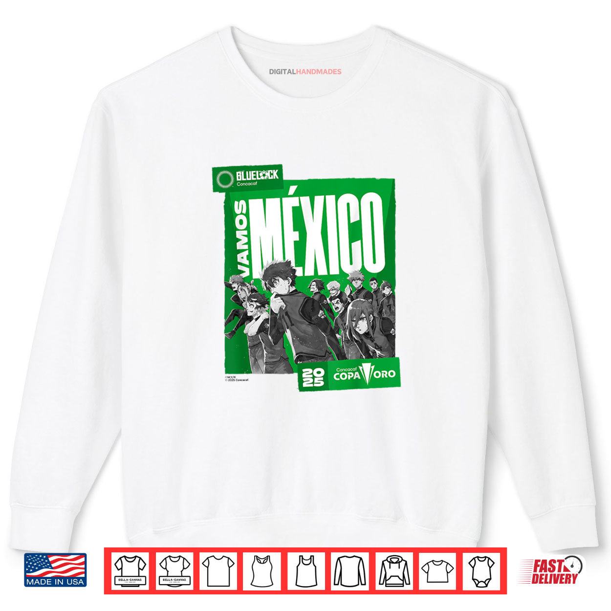 Blue Lock x Concacaf Team Z Gold Cup 2025 Shirt Blue Lock x Concacaf Team Z Gold Cup 2025 Shirt