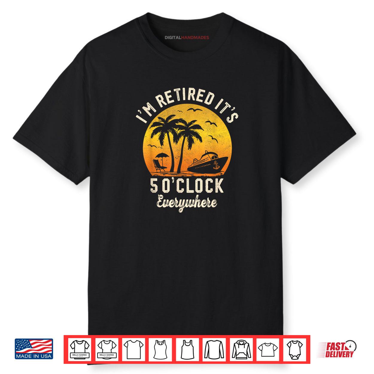 Cruise Retirement Cruising Summer Retired 2025 Retirement Shirt