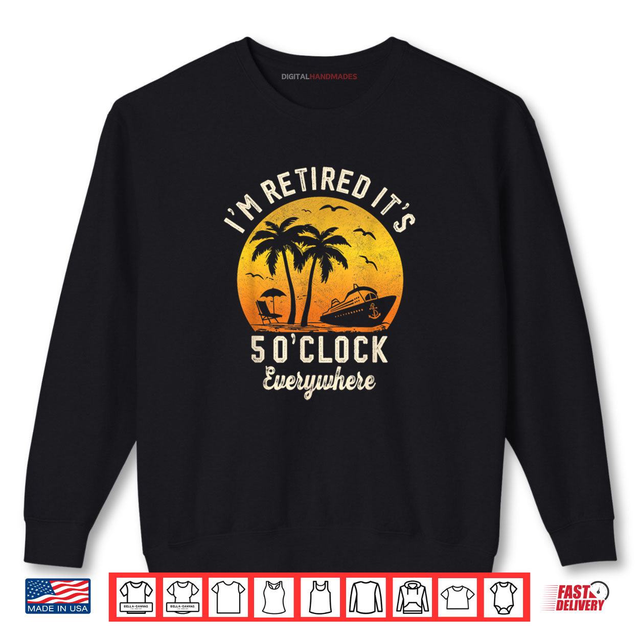 Cruise Retirement Cruising Summer Retired 2025 Retirement Shirt 1 Sweatshirt Cruise Retirement Cruising Summer Retired 2025 Retirement Shirt digitalhandmades.com