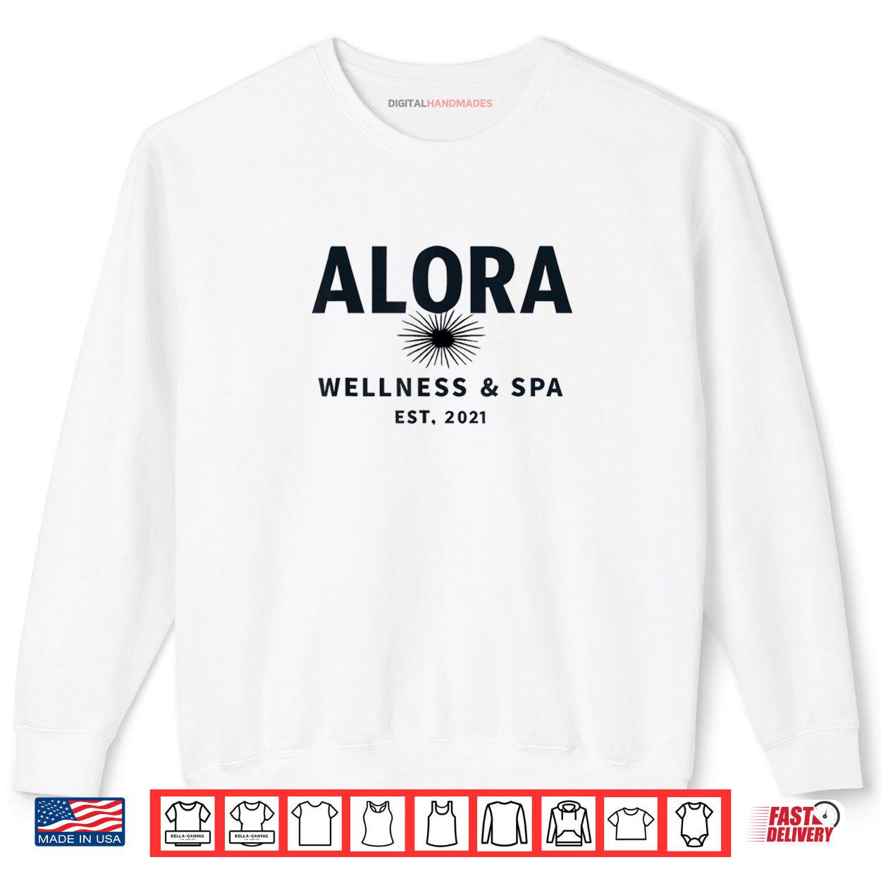 Alora Med Spa Shirt 1 Sweatshirt Alora Med Spa Shirt digitalhandmades.com