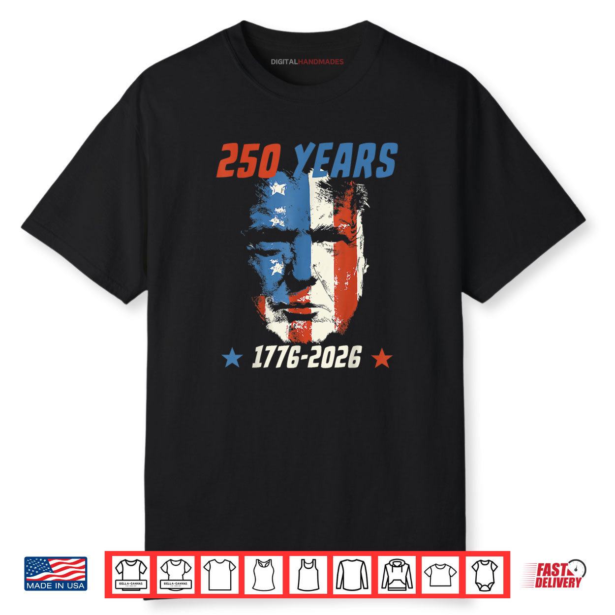 250 Years America Trump Shirt