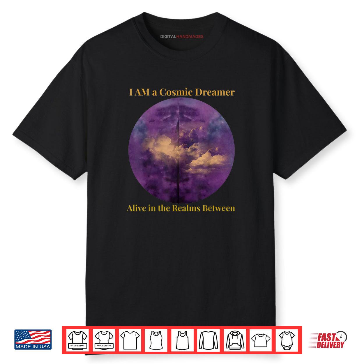 I AM a Cosmic Dreamer Realms Between Activation Shirt