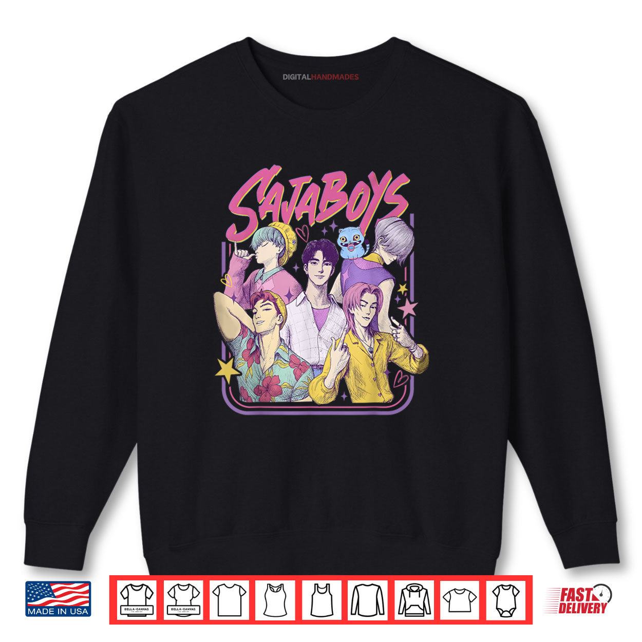 Saja Boys Officially Licensed Shirt 1 Sweatshirt Saja Boys Officially Licensed Shirt digitalhandmades.com