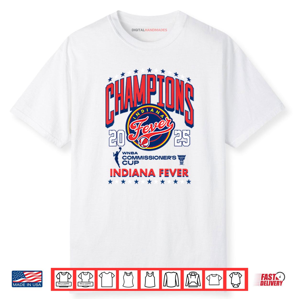 WNBA Commissioner’s Cup 2025 Champion Indiana Fever Shirt WNBA Commissioner’s Cup 2025 Champion Indiana Fever Shirt