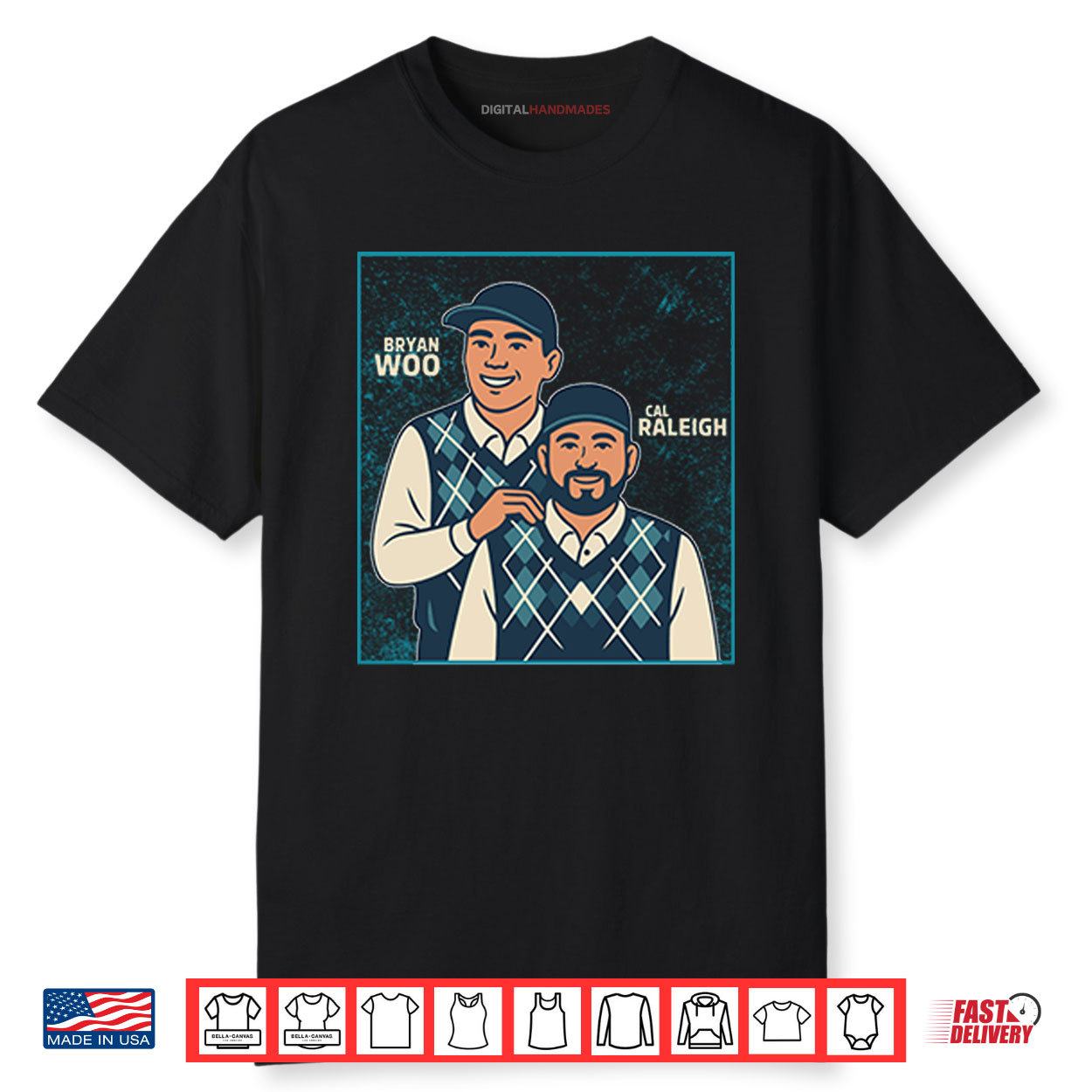 Bryan Woo And Cal Raleigh Step Brothers Seattle Mariners Shirt Bryan Woo And Cal Raleigh Step Brothers Seattle Mariners Shirt