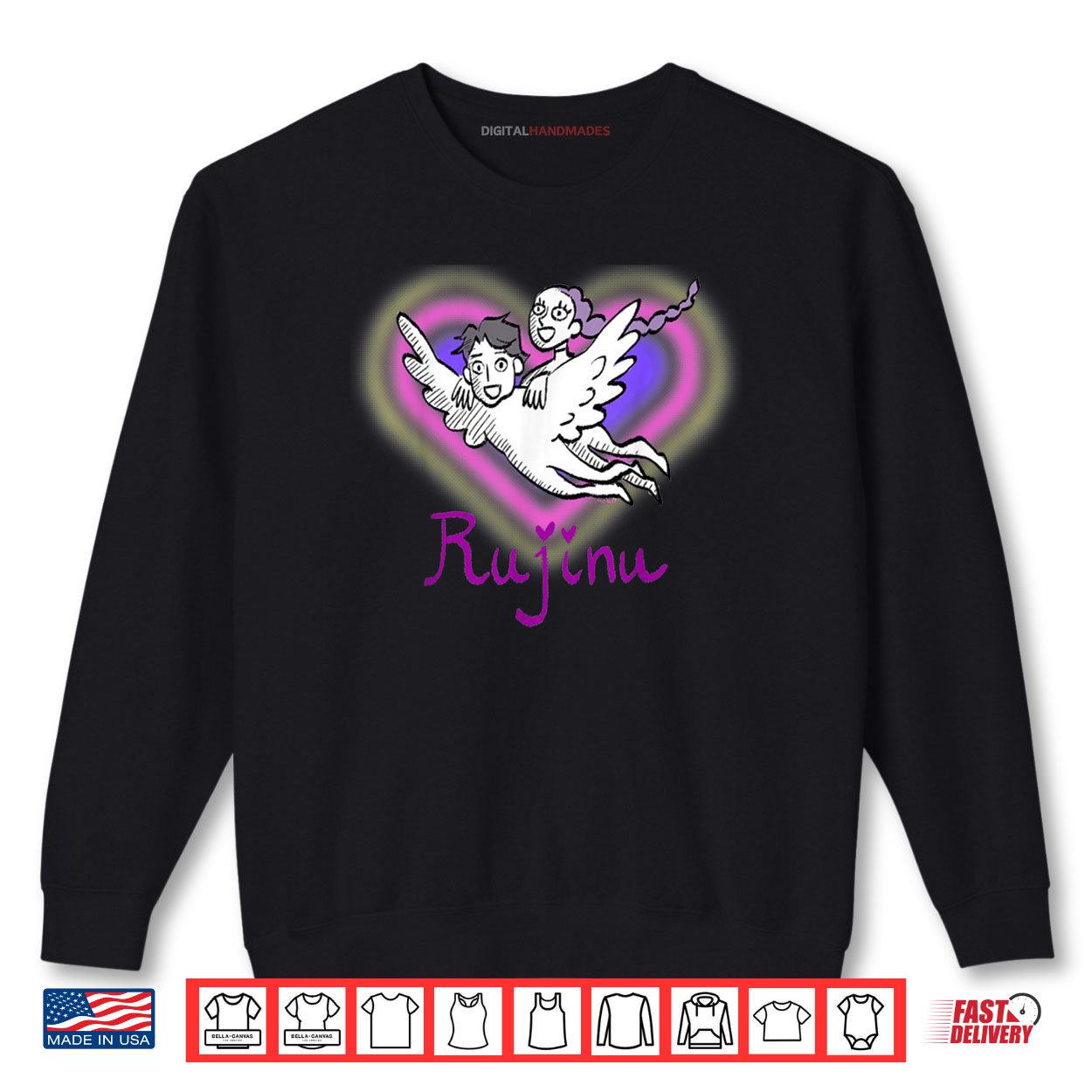 Rujinu KPop Demon Hunter Shirt 1 Sweatshirt Rujinu KPop Demon Hunter Shirt digitalhandmades