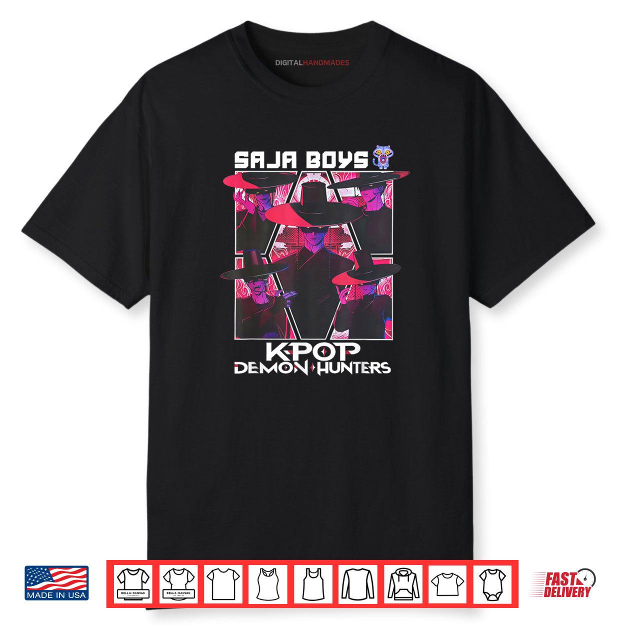 K Pop Saja Boys Team Shirt