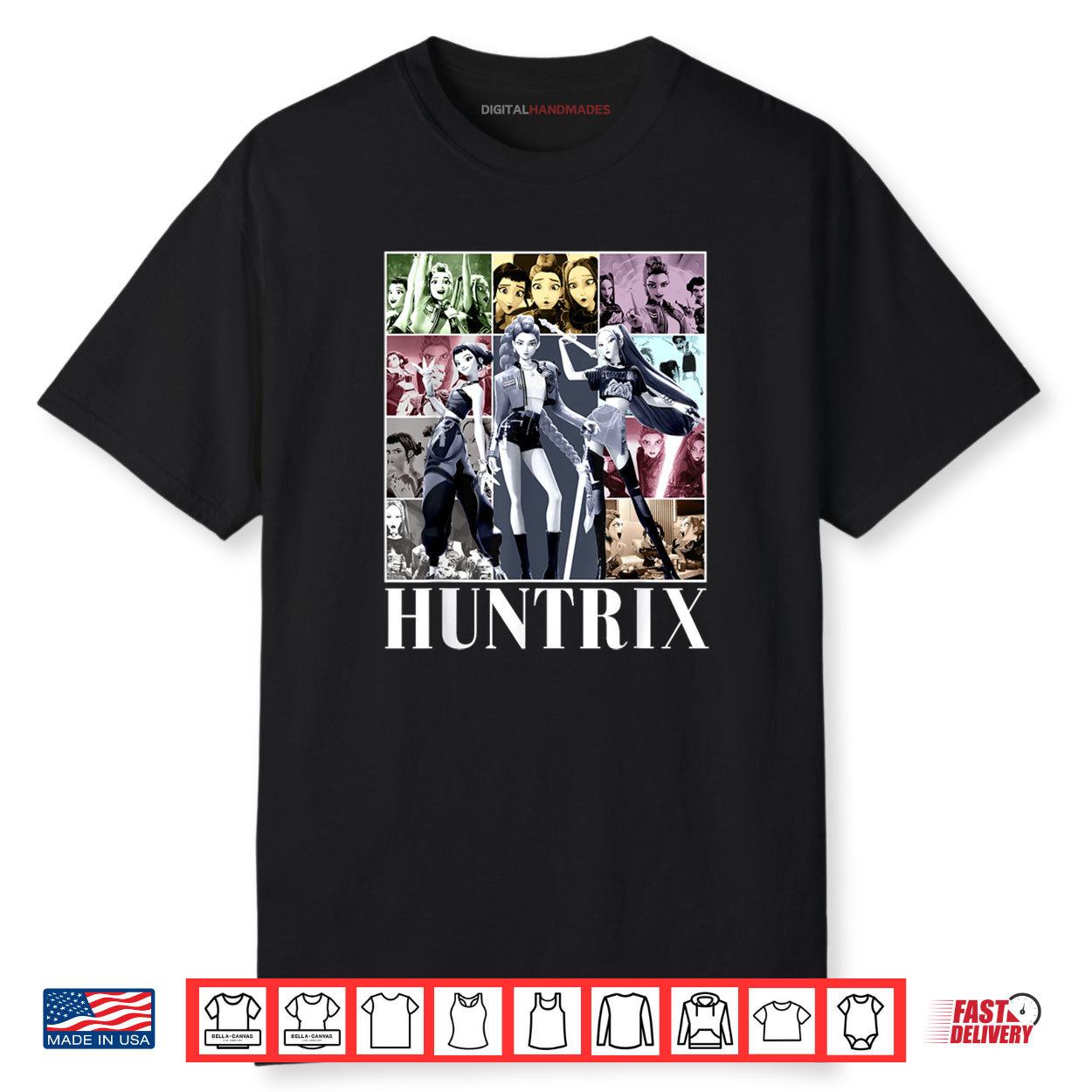 Huntrix KPop Demon Hunters Shirt Huntrix KPop Demon Hunters Shirt